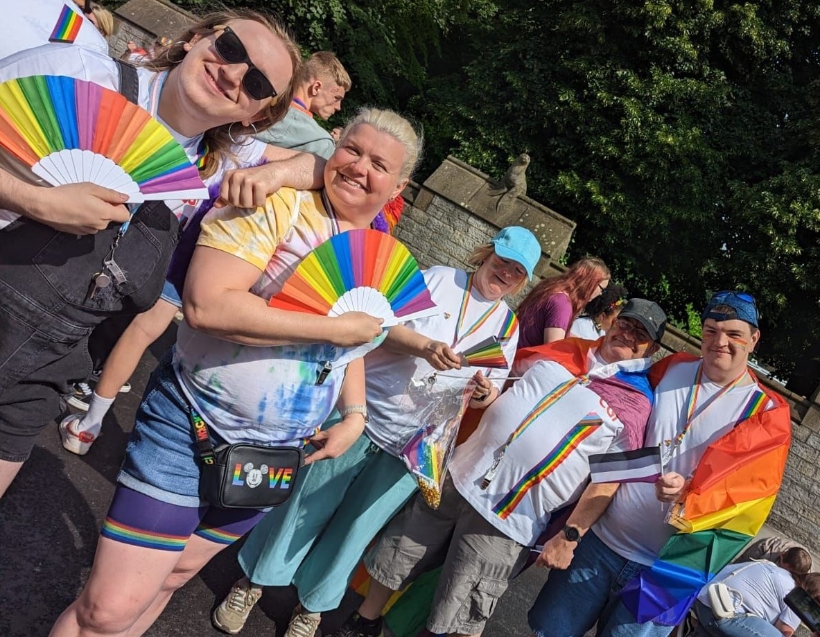 CGI LGBT Network members at Cardiff Pride CGI LGBT Network members at Cardiff Pride