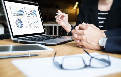 Discussion and analysis data the charts and graphs