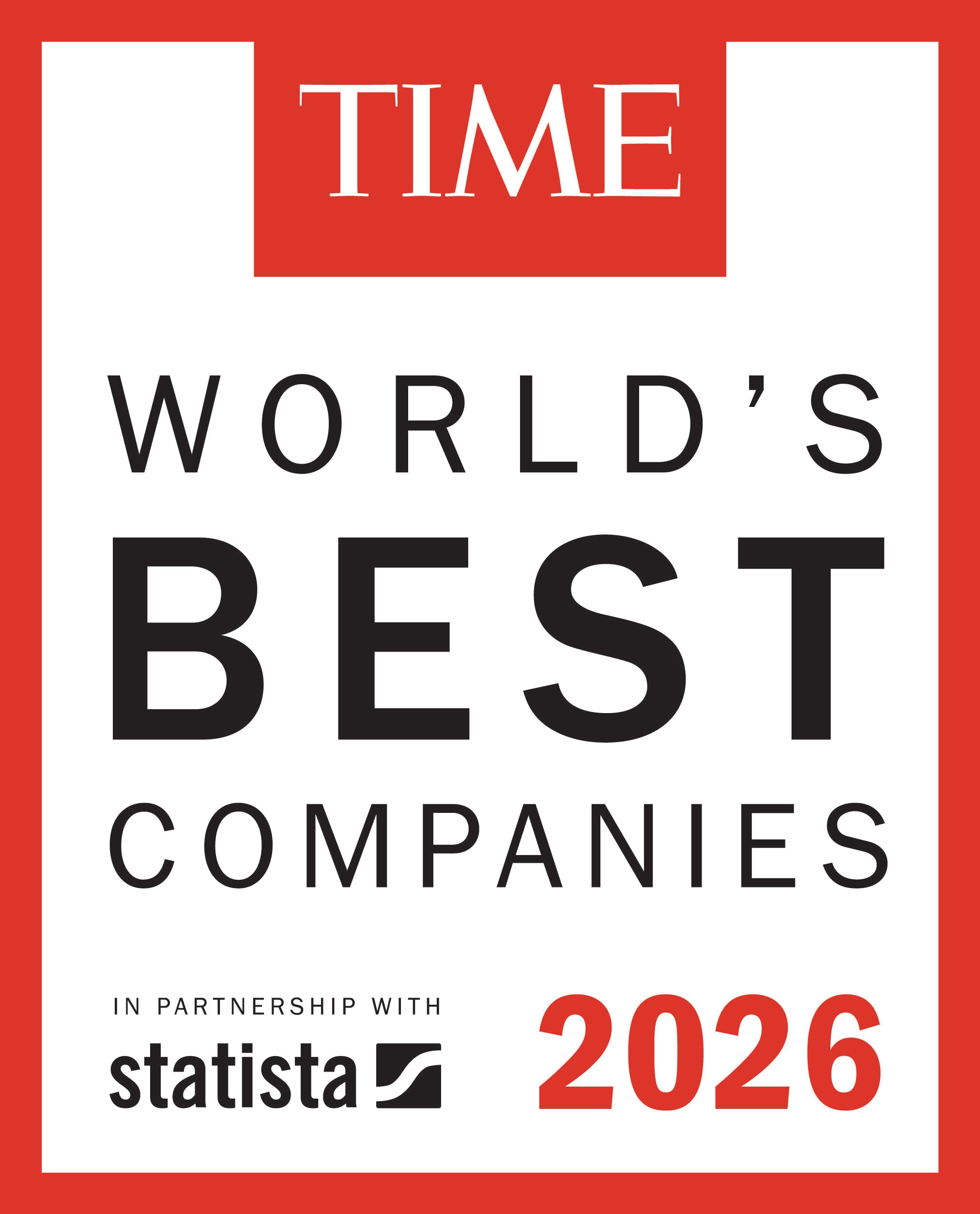 Time Magazine World's Best Companies 2026 Time Magazine World's Best Companies 2026