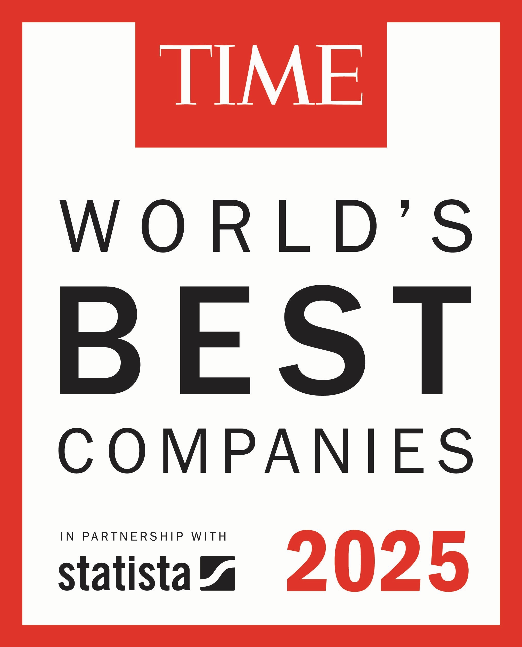 Time Magazine World's Best Companies 2025 Time Magazine World's Best Companies 2025