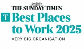 Sunday Times Best Places to Work (UK, 2025) Sunday Times Best Places to Work (UK, 2025)