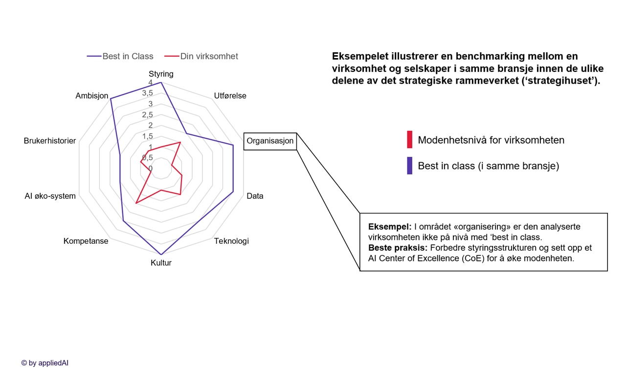 Modenhetsanalysen gir et komplett bilde