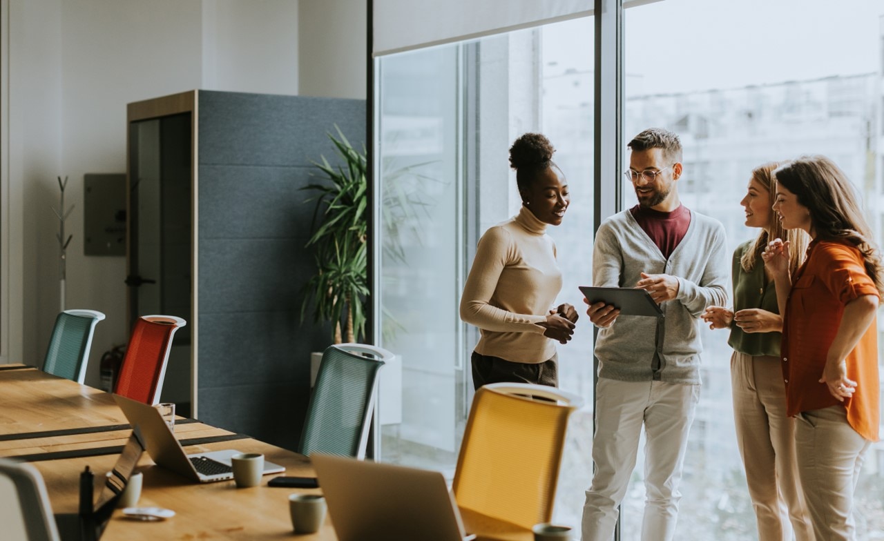 Collega's bespreken AI-geletterdheid Collega's bespreken AI-geletterdheid