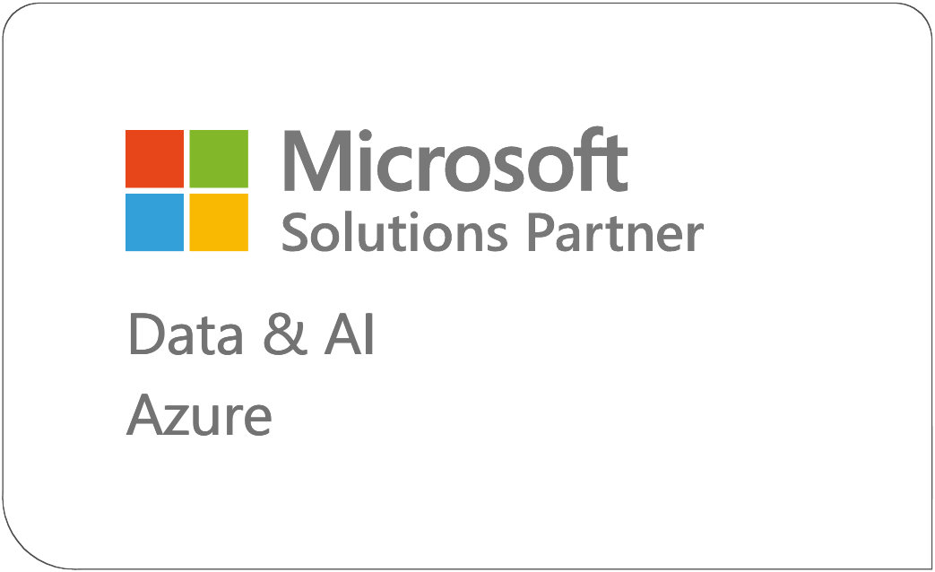 Microsoft solutions partner badge - Data & AI Azure