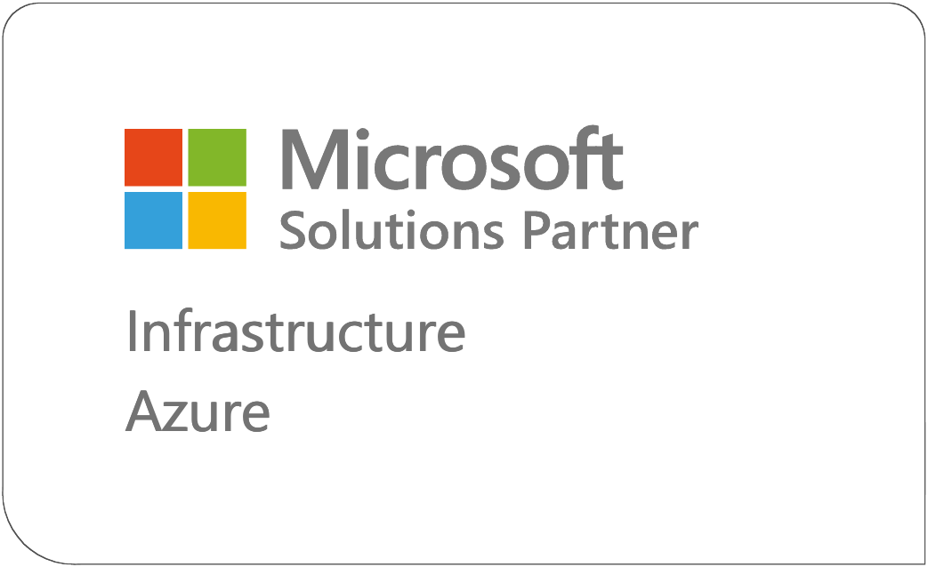 Microsoft solutions partner badge - Infrastructure Azure