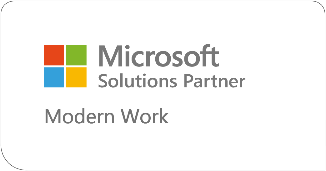 Microsoft solutions partner badge - Modern Work