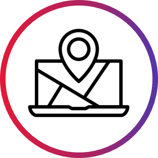 business intelligence and analytics icon