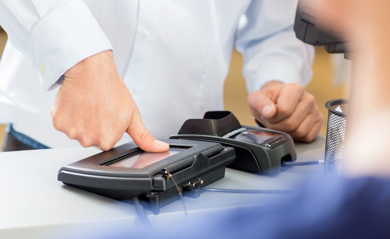 fingerprint scan to make pharmacy payment