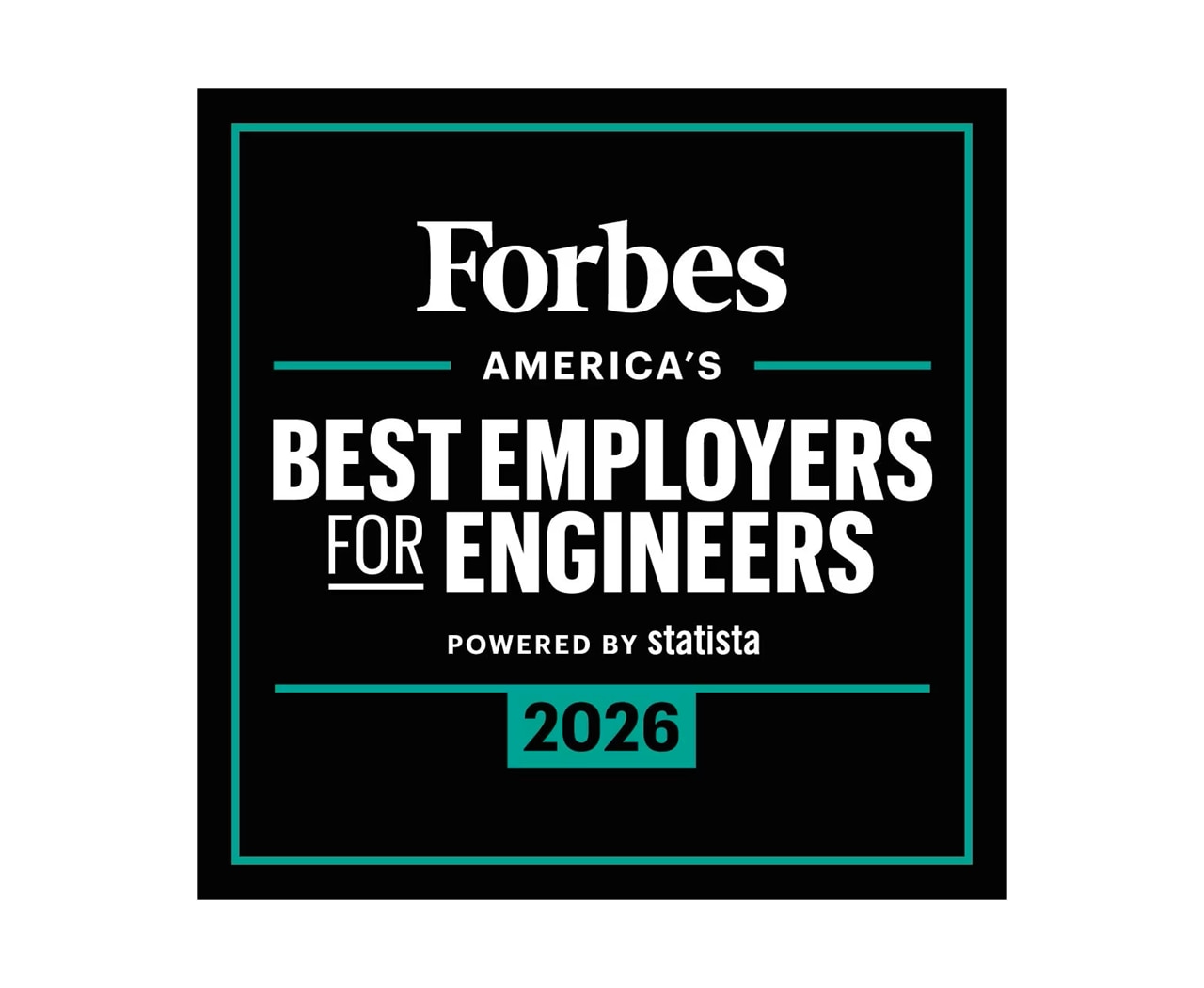 Forbes America's Best Employers for Engineers (2026) Forbes America's Best Employers for Engineers (2026)