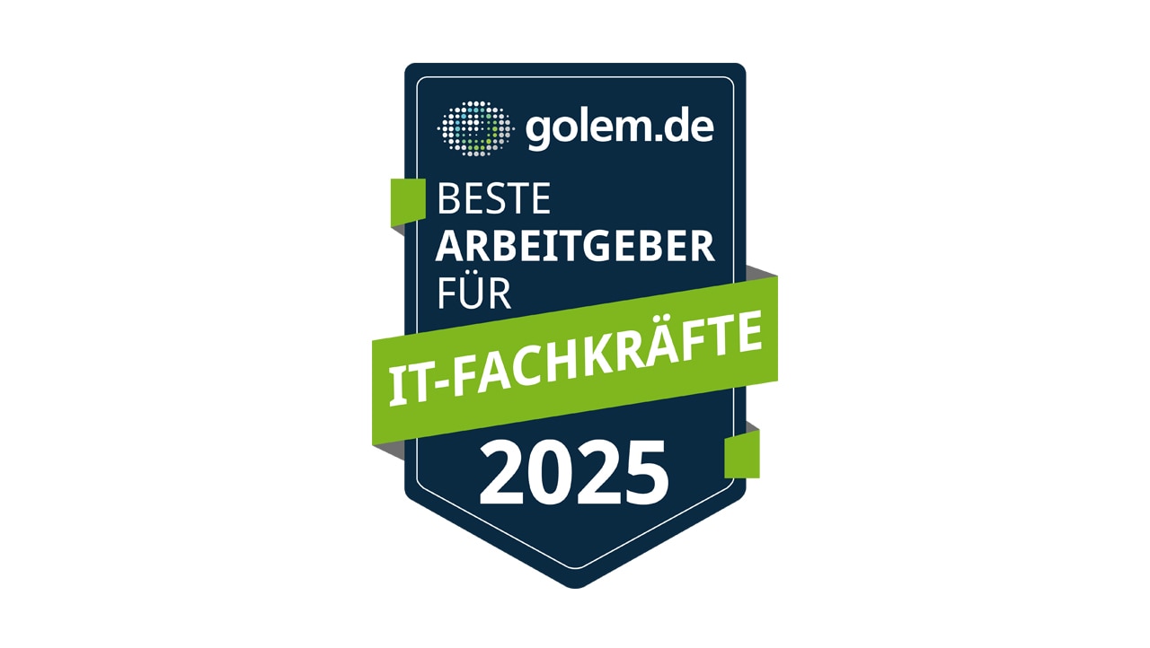 Logo golem Beste Arbeitgeber für IT-Fachkräfte 2025