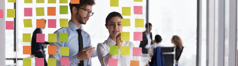 Project managers working together Project managers working together