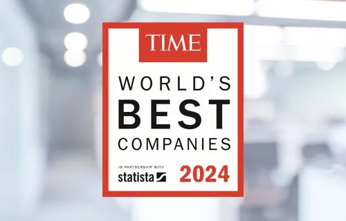 TIME magazine “World’s Best Companies” list for 2024