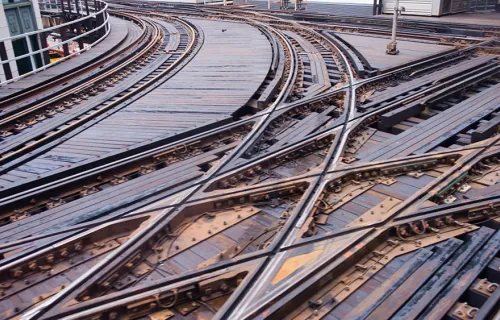 Improving railroad track visibility