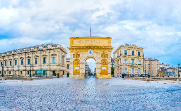 Arc de Triomphe à Montpellier, France