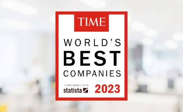 TIME magazine “World’s Best Companies” Logo