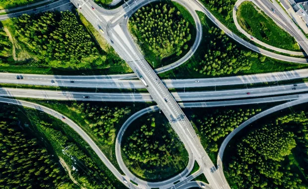 Passage supérieur d'autoroute