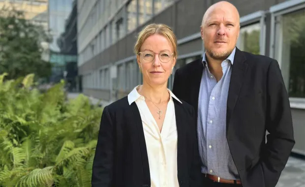 Jessica Lund och Emil Fasten