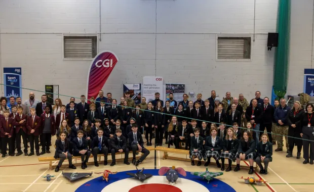 CGI and RAF Waddington UK STEM event