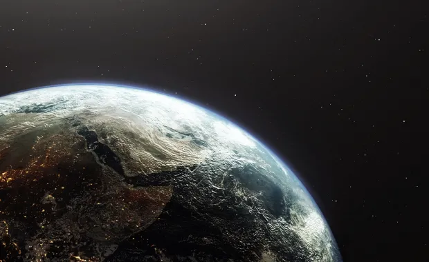 Jorden sett från rymden 