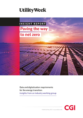 Utility Week insight report – Paving the way to net zero registration form